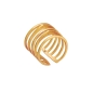 Preview: Ring made from brass, goldplated